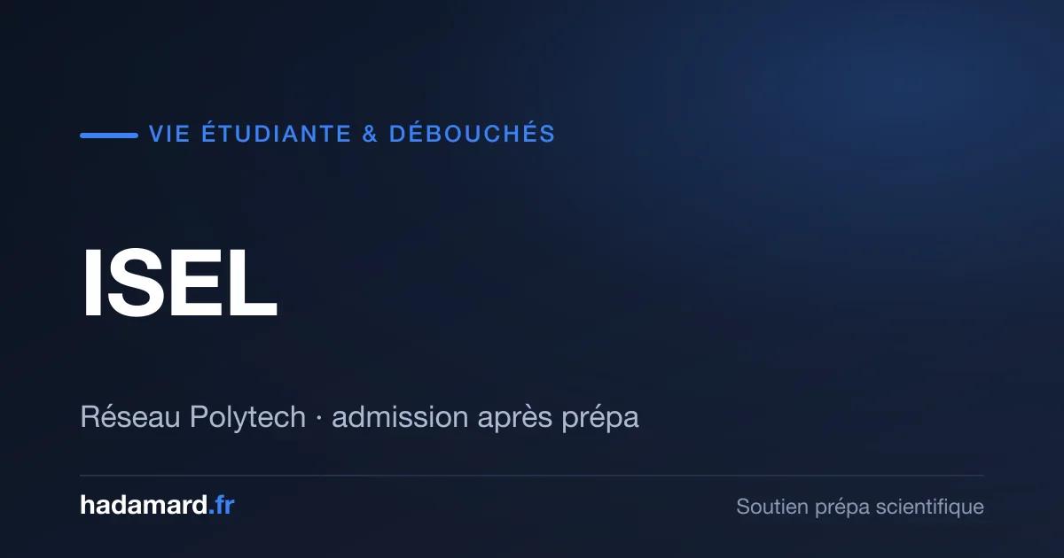 ISEL Le Havre : logistique, vie étudiante et débouchés
