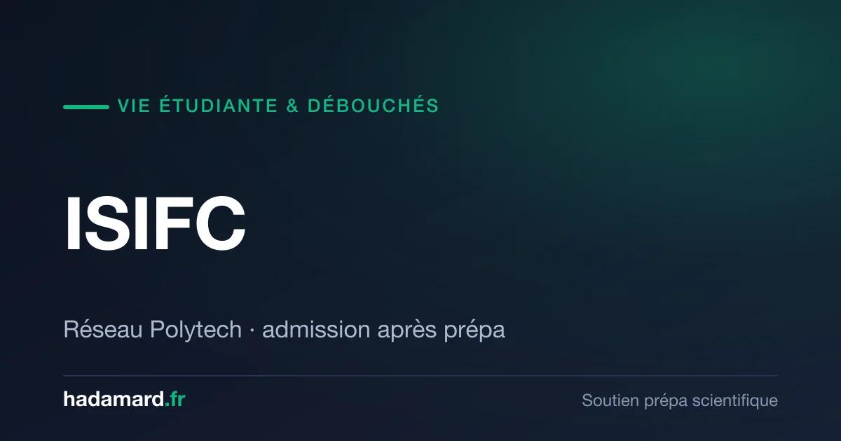 ISIFC Besançon : génie biomédical et vie étudiante