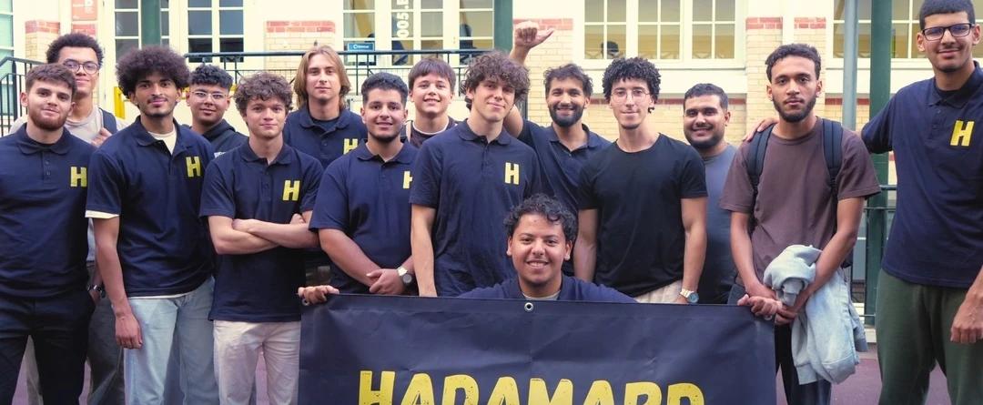 L'équipe des professeurs Hadamard